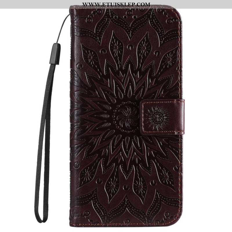 Etui Folio do OnePlus Nord 2T 5G z Łańcuch Mandala Z Uchwytem Na Kartę Z Paskiem